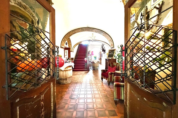 Interior entrance