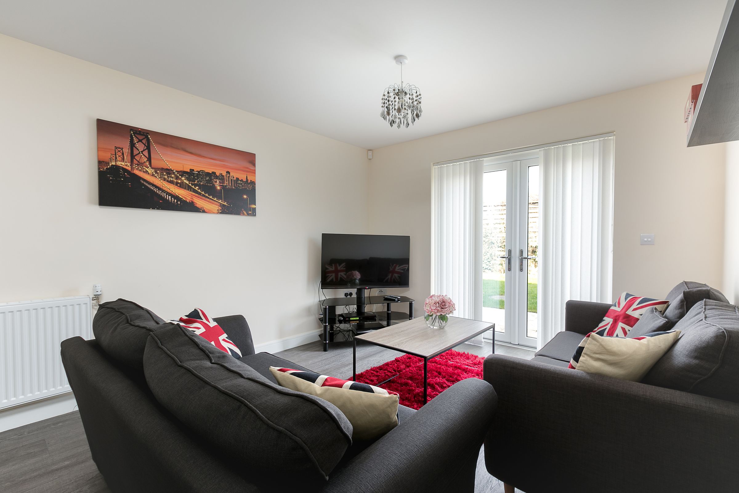 House, 3 Bedrooms | Living area | Flat-screen TV