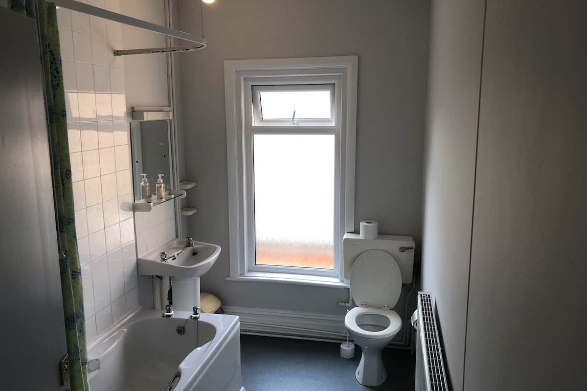 standard twin room, 2 single beds, non smoking | bathroom | combined shower/bathtub, free toiletries, hair dryer, towels