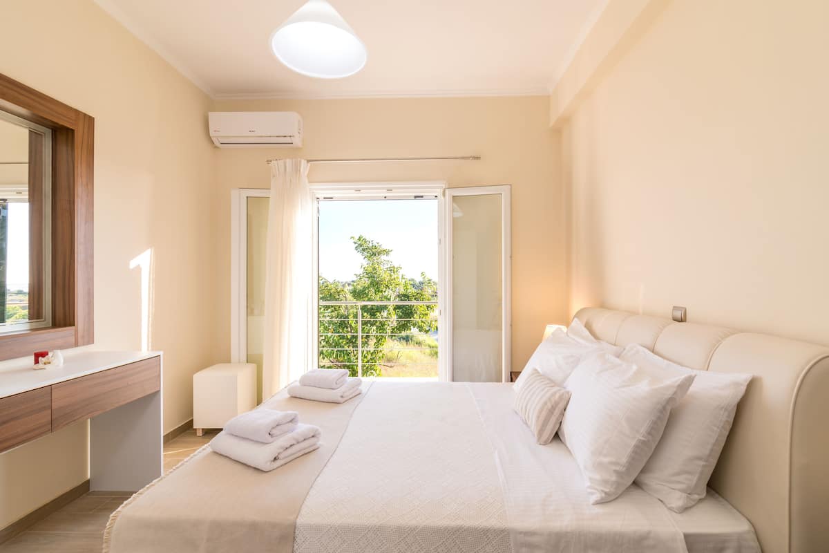 4 bedrooms, in-room safe, iron/ironing board, free cots/infant beds