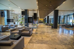 Sala de estar en el lobby