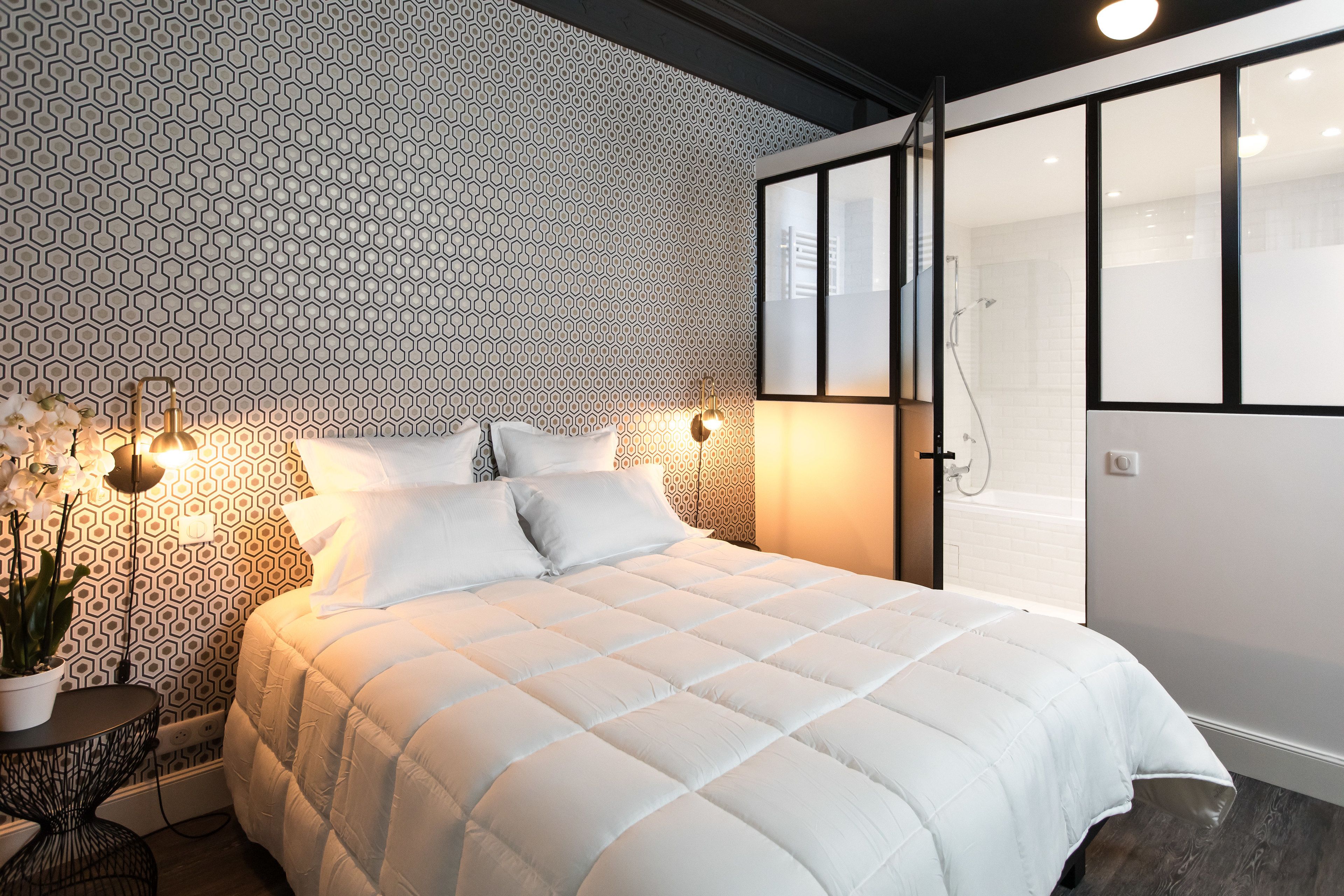 Literie de qualité supérieure, coffres-forts dans les chambres