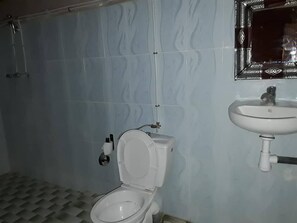 Douche, douche cascade, articles de toilette (gratuits)
