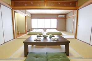 Family House, 3 Bedrooms, Kitchen, City View | Living area | Flat-screen TV - Private Residence Kyoto Miyagawacho (Kyoto)
