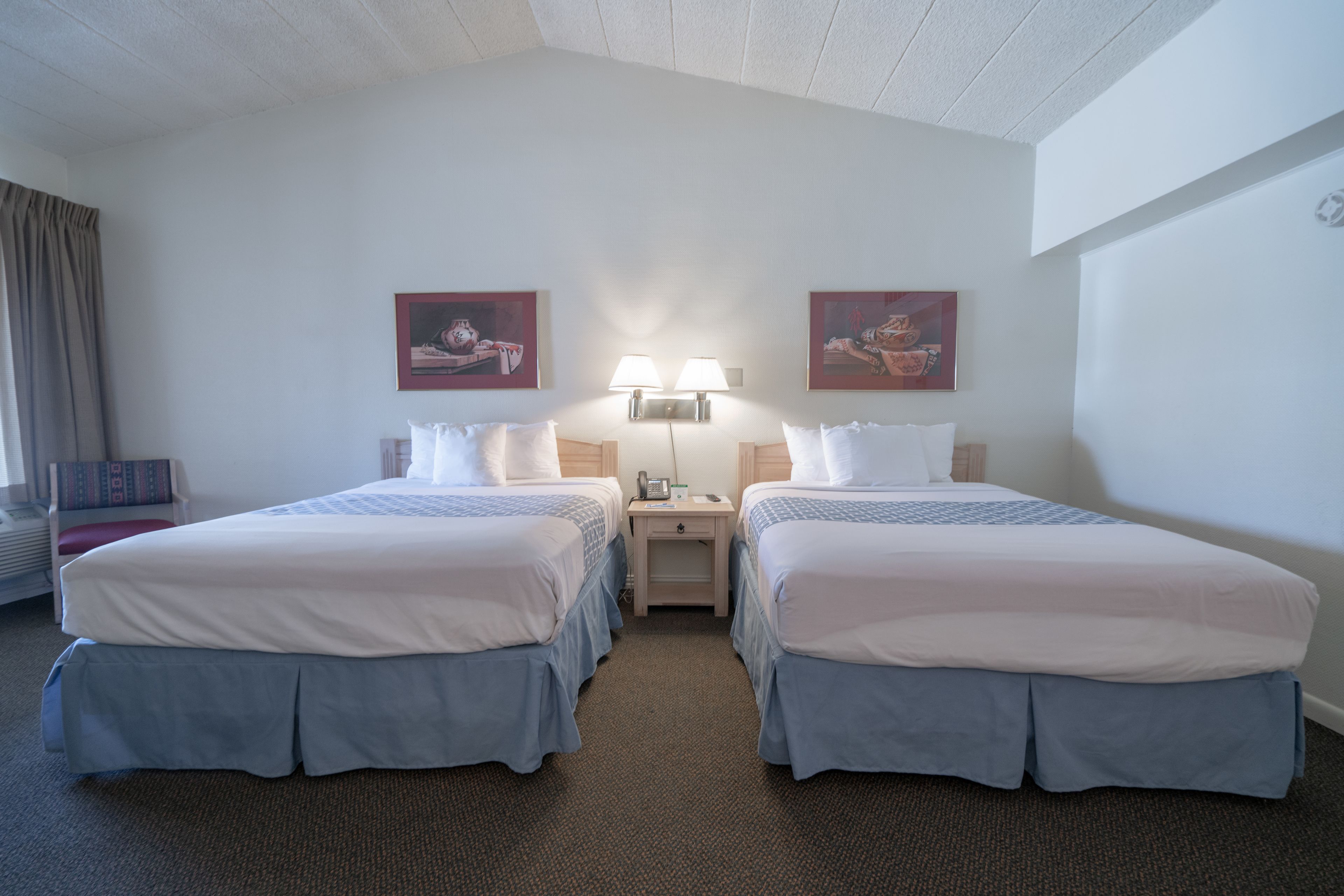 Standard Double Room, 2 Queen Beds, Non Smoking | Blackout curtains, free WiFi, bed sheets