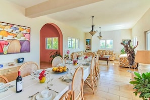 Dining - Ocean view, large pool, waterfall, cinema, gym, near the beach, STAFF INCLUDED.  (Puerto Plata)