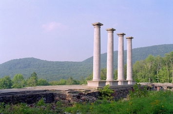 Ruins of Ashintully, 1/4 mile walk up hill from the cottage