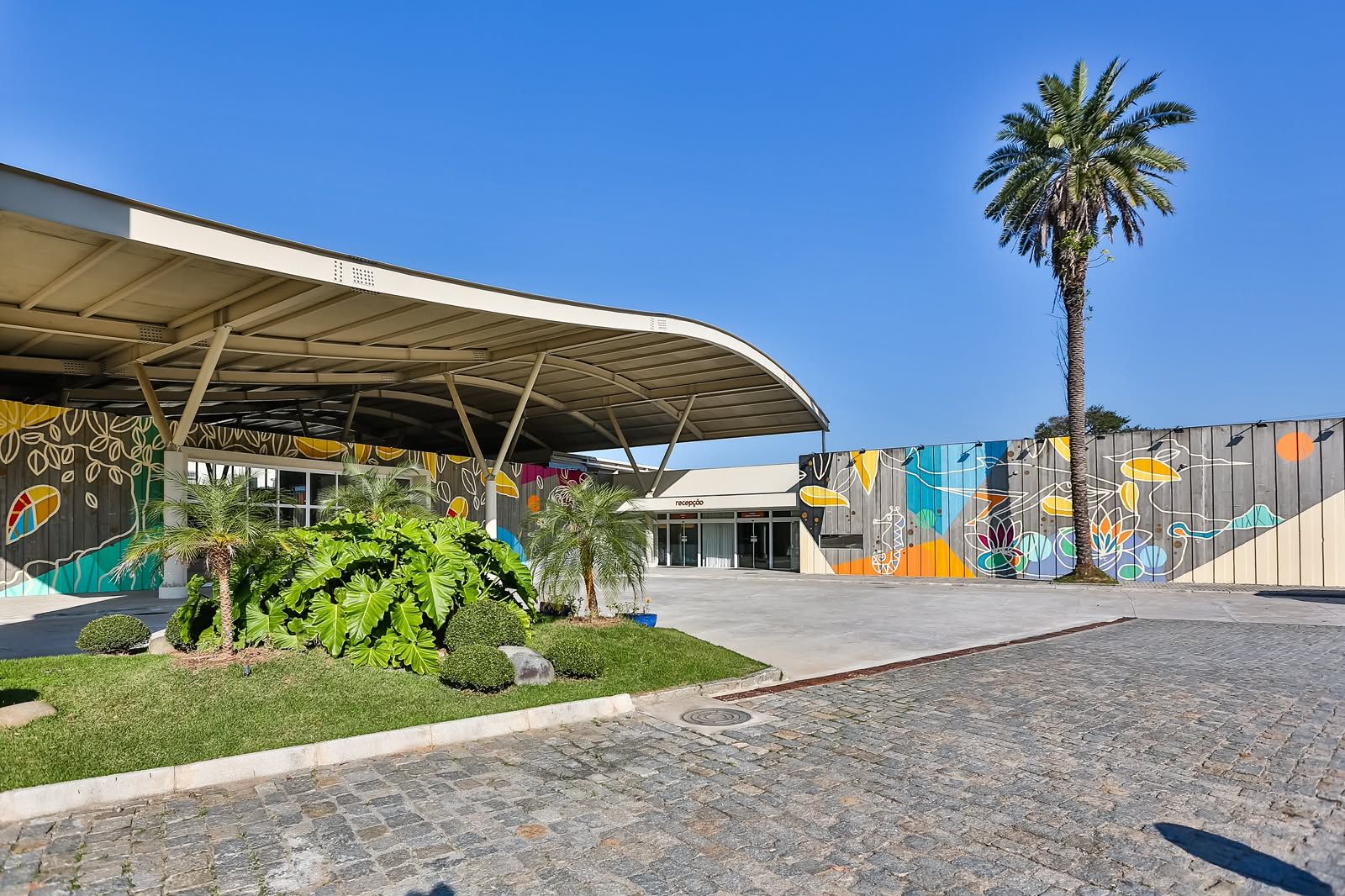 Fassade der Unterkunft