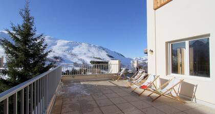 SUPERBE APPARTEMENT DE 100M2+TERRASSE DE 60M2 AU SUD - LE PIOLET