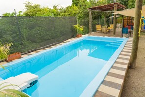 Outdoor pool - Hacienda Bambú (Bacalar)