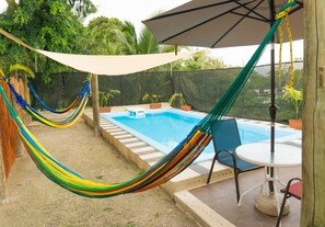 Outdoor pool - Hacienda Bambú (Bacalar)
