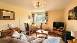 Smart-TV, Kamin, DVD-Player, Tischtennisplatte