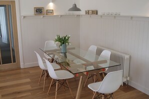 Dining - Luxury, Stylish Home, With Garden, Sea Views and Parking. (Ventnor)