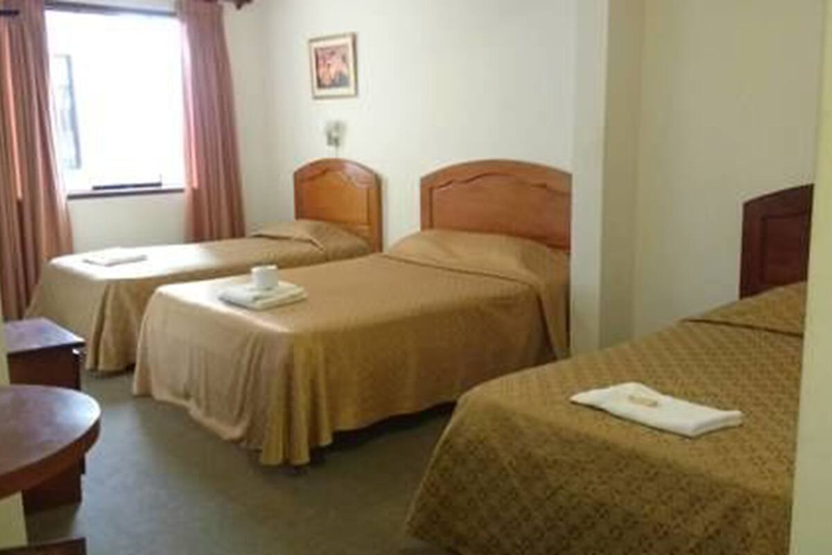 Desk, iron/ironing board, free WiFi, bed sheets