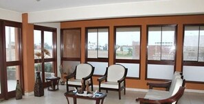 Lobby sitting area