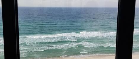 På stranden, liggestole