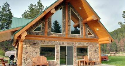 3 Bdrm Log Cabin Nestled in Beautiful Meadow on Spring Creek: