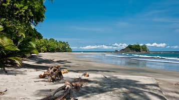 En privat strand