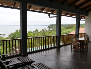 Familienstudio, Mehrere Betten, Nichtraucher, Meerblick (Ilang Ilang) | Blick vom Balkon