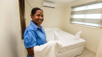 Individually decorated, individually furnished, blackout curtains