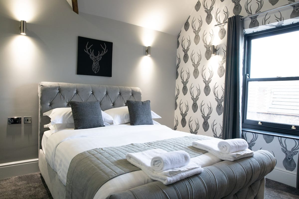 Deluxe Double Room | Memory foam beds, desk, free WiFi, bed sheets