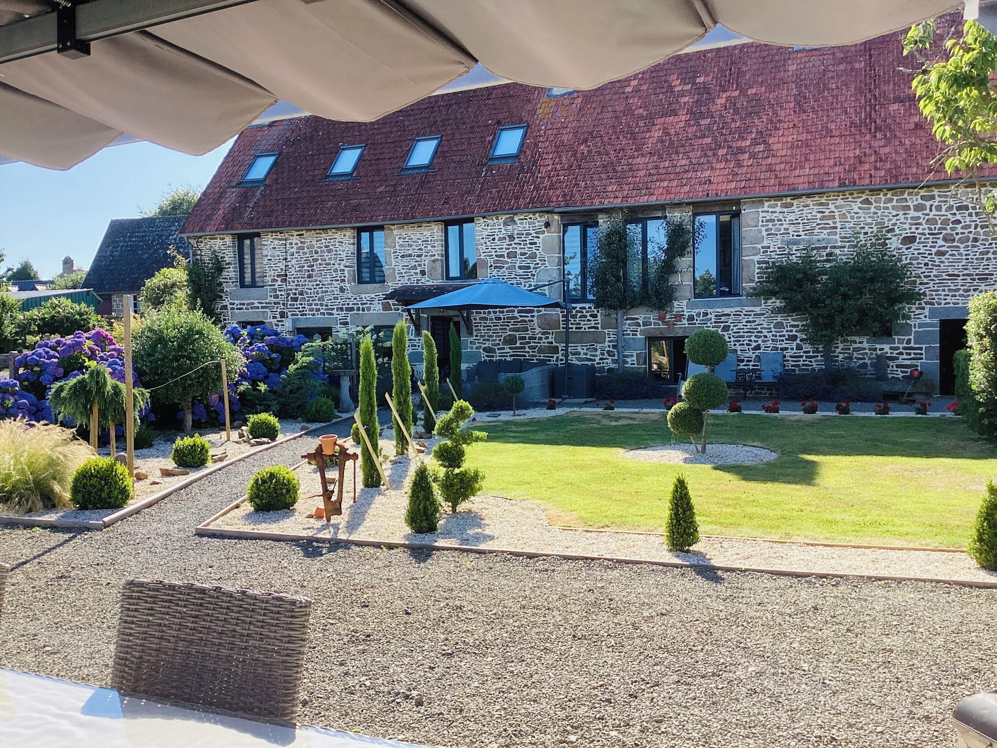 Majoituspaikan julkisivu