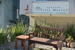 Fassade der Unterkunft