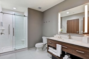 Regadera en el baño
