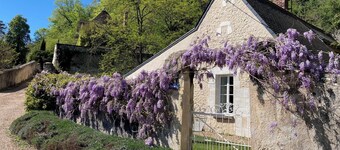 La Closerie, förtjusande hus, parken Chateau des Ormeaux, 6 km från Amboise.
