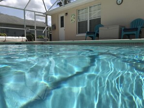 Piscine chauffée