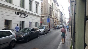 Parkering på området