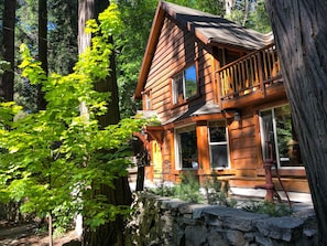 Exterior - Burnt Mill Canyon Cottage, "Just for 2", Gorgeous - Romantic - Immaculate - A/C (Lake Arrowhead)