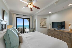 4 bedrooms, iron/ironing board, WiFi, bed sheets - Relax in the sun Beachfront at Villa Coyaba 209 Unit w/ 2 FREE sets of Beach Service! (Destin)