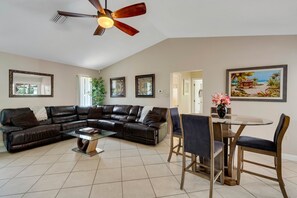 Smart TV, video games, books, music library