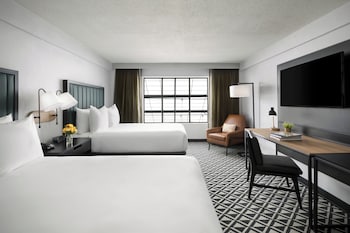 Room, 2 Queen Beds | Individually furnished, free WiFi, bed sheets at The Arcadian Hotel