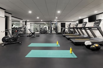 Fitness center at The Arcadian Hotel