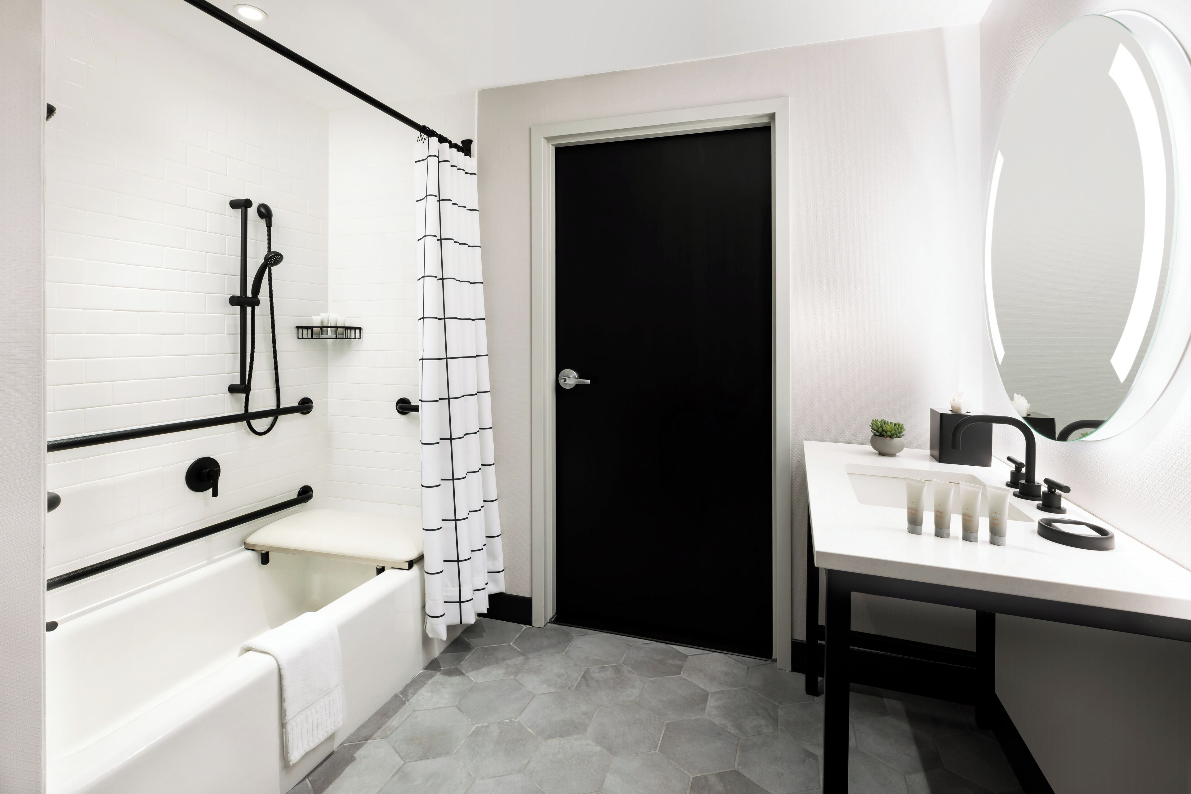 free toiletries, hair dryer, towels, soap