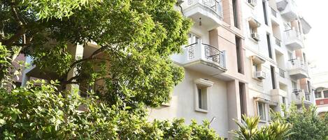 Fachada del alojamiento