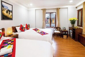 Deluxe-Zimmer | Hochwertige Bettwaren, Daunenbettdecken