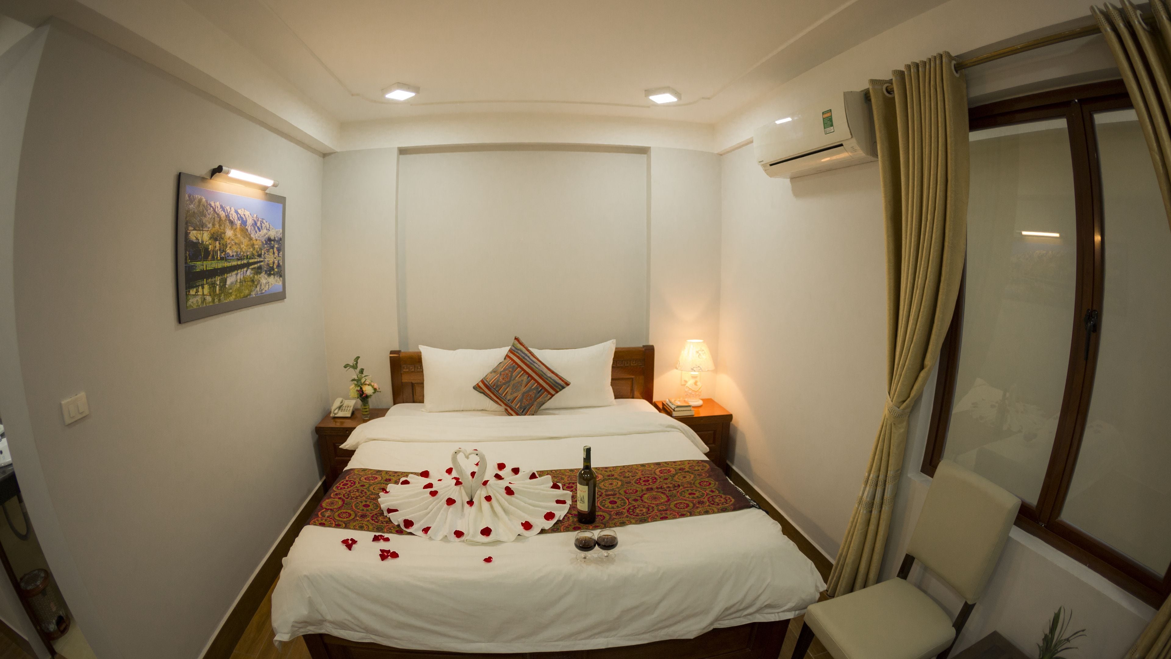 Premium bedding, down duvets, memory-foam beds, minibar