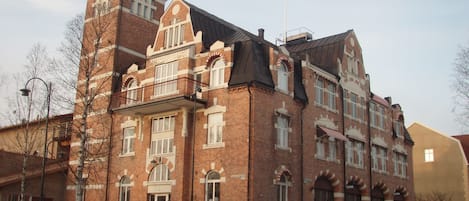 Fassade der Unterkunft