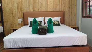 Wi-Fi de cortesia, roupa de cama