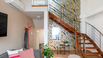 公寓, 1 間臥室 | 客廳 | 平面電視