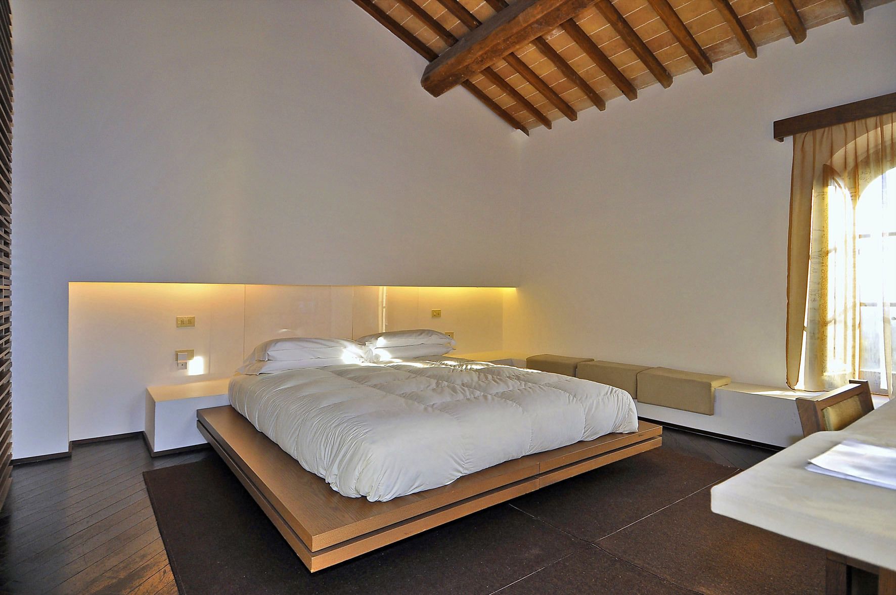 Doppelzimmer, Badewanne, Gartenblick