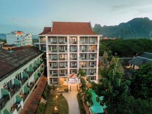 Façade de l’hébergement 