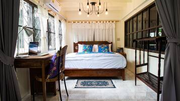 Family Room, River View | Free minibar items, individually decorated, individually furnished, desk