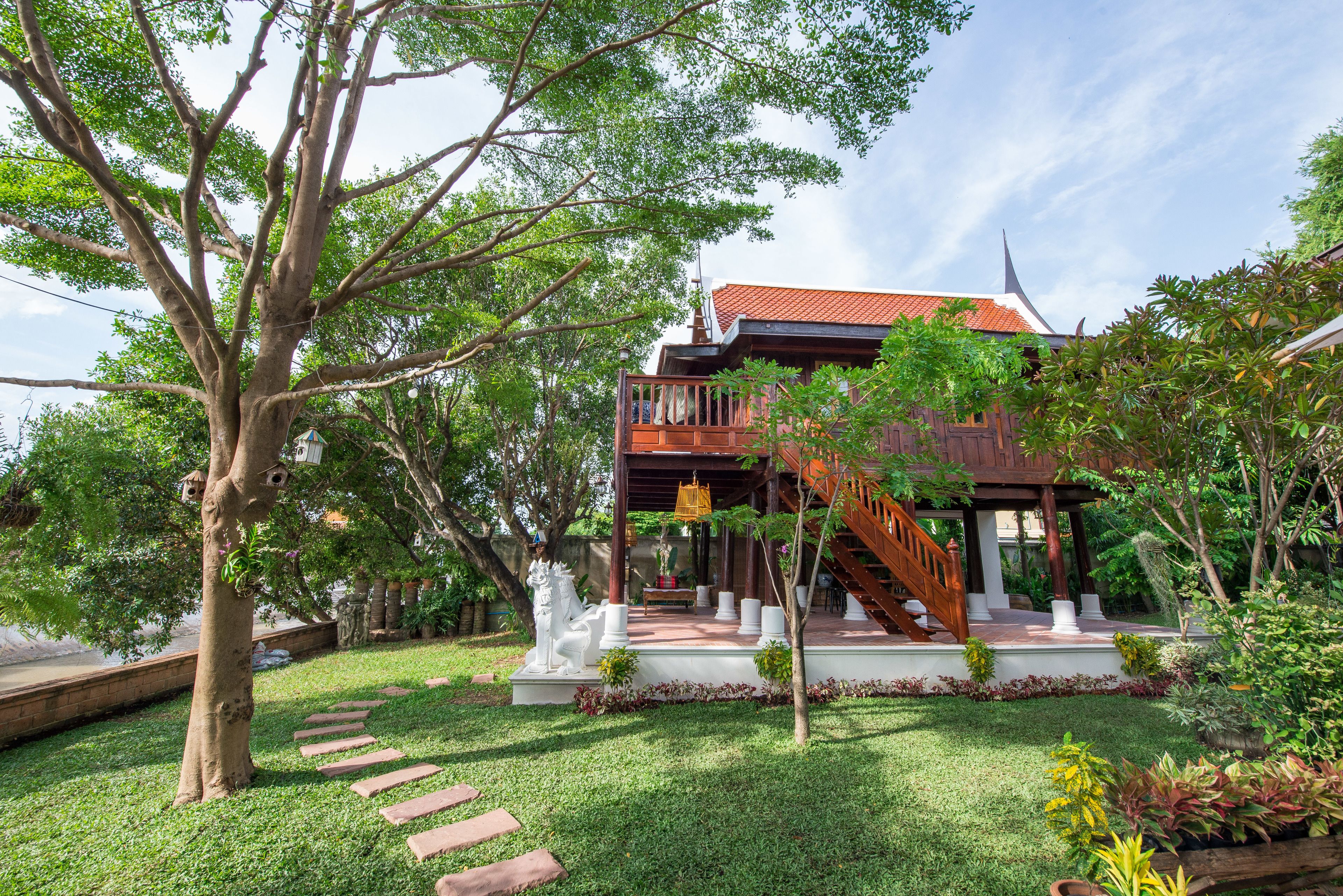 Traditional Thai House River View | Exterior
