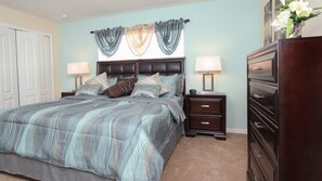 Family Townhome, Private Pool, Garden Area | 4 bedrooms, laptop workspace, iron/ironing board, bed sheets