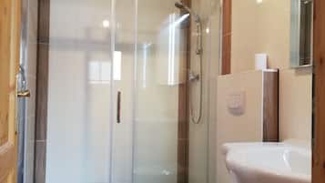 Double Room, Non Smoking | Bathroom shower