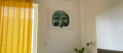 Quarto casal | Escrivaninha, quartos à prova de som, Wi-Fi de cortesia, roupa de cama